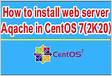 Install Web Server VPS Centos 7 pemula
